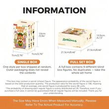 Miniso Đồ trang trí để bàn và sưu tầm theo chủ đề Zootopia Daily Moments của Disney, hộp bí ẩn, nhiều nhân vật, chất liệu vinyl, đế mô phỏng cảnh vật, (giao ngẫu nhiên 1 cái) - Nhiều màu - Xem 10