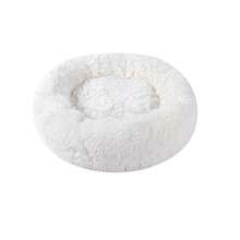 Plush Round Pet Bed, Suitable For Cats And Dogs, Winter Dog Mat, Pet Supplies - Multicolor - View 4