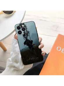 Funda de teléfono D-Death Stranding compatible con 15,14,13,12,11,Plus,Pro Max,XS,X,XR,SE,Mini,8,7, funda de silicona suave negra, funda compatible con funda  17 pro max, funda  17 pro, funda  17, funda  16, funda  16 pro max, funda  15 - z8 - Ver 9