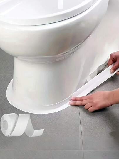 Waterproof Sealing Tape For Kitchen/Bathroom/Toilet/Tile Seam And Corner Line, High Viscosity Waterproof Mold-Proof Oil-Resistant Toilet Sealing Tape, Self Adhesive Seam Sticker, Moisture-Proof Seal Sticker, Suitable For Kitchen, Bathroom, Bathtub, Wall Corner, Sink, And Toilet