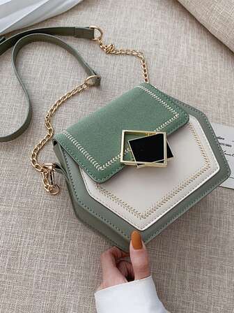 Bolso de hombro de diseño de nicho de moda, nuevo bolso cruzado pequeño y versátil de estilo cuadrado