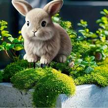 1 szt. Szopka Świętej Rodziny, akrylowy ogród – figurka Maryi, Józefa i Jezusa na osiołku, 29,97 cm x 20,07 cm – dekoracja ogrodu i patio, łapacz słońca, bez piór, oprawiony - Wielokolorowe - Zobacz 8