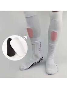 迷你足球护腿板，耐磨减震，轻便易携，适用于足球训练，迷你大师级护腿板，新年礼物，颜色随机 - 彩色 - 查看 5