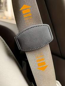 1pc Magnetic Seatbelt Adjuster - Soft Alcantara Fabric, Anti-Slip Design, Strong Magnet Attachment - Reduces Pressure, Enhances Comfort, Fits All Sedans, SUVs And Multiple Colors Available), A Stylish Automotive Accessory - Multicolor - View 6