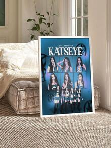 1 pezzo cartellone della band K-Katseye senza cornice. Adatto per la decorazione della parete domestica, la decorazione del garage/camera o la decorazione artistica della parete del soggiorno - Multicolore - Visualizzare 7