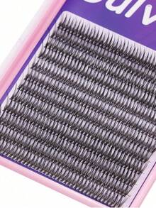 Sulv 400pcs Fish Tail Lash Clusters D Curl Natural Lashes 8mm,10mm,12mm,14mm,16mm To Choose Eyelash Clusters False Lashes - Black - View 7