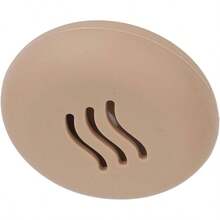Soporte para Esponjas de Polvo de Silicona, Estuche de Almacenamiento de Esponja de Maquillaje Porttil, Transpirable, Prevencin de Polvo, Marrn, para Viajes - inicial - Ver 7