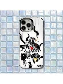 Funda para teléfono D-Death Stranding 2 DS2 compatible con 16,15,14,13,12,11,8,7,Pro,Max,Plus,Mini,XS,SE, cubierta mate a prueba de golpes, funda compatible con funda  17 pro max, funda  17 pro, funda  17, funda  16, funda  16 pro max, funda  15 - z7 - Ver 2