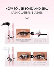 Ship From US,MOONKALI 12 Rows 132/144 Cluster Diy Segment Eyelashes Kit,Individual Lashes Extension Natural Set,0.07 D 8-18mm, False Eyelashes Natural Looking & Lightweight Lashes, Eyelash Glue Bond & Seal, Lash Remover, Tweezers - 黑色 - 查看 8