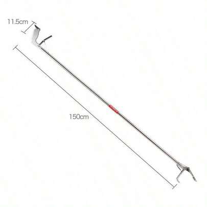 1pieza Alicate de Serpiente de Acero Inoxidable de Alta Resistencia con Bloqueo, Longitud 150 cm, Capturador Profesional de Reptiles para Uso ExteriorPlaza Las