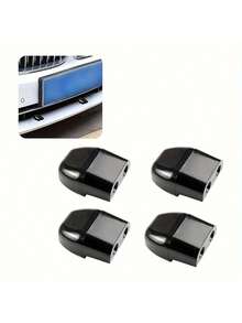 4 Packungen Auto Hirsch Pfeife Warngeräte, geeignet für Autohupen, Fahrzeug Hirsch Pfeifen mit Gummipolstern, Automobilzubehör für die Außenseite, aufgerüstete Auto Hirsch Pfeifen, Hirsch Flöten, Hirsch Hörner, geeignet für Fahrzeuge, Kofferräume, Motorräder, drei Hörner, Hirsch Pfeifen