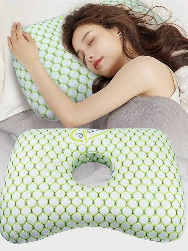 There Are Ear Hole Side Pillows, Through-Ear Pillows, Cotton O-Shaped Side Pillows, Single-Hole Ear Pillows, Ear-Protecting Pillows, Elderly Ear-Protecting Pillows With Holes, Adult Beauty Salon Pillow Cores For Sleeping On The Side Without Pressing On The Ear And Neck, Adult Beauty Salon Pillows, Suitable For Beauty Salons, Families, And Office Midday Rest Pillows. Festival Gifts.