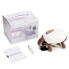 Hailicare Bionic Heated Neck Massager, Simulates Human Hand Design, Electric Kneading Neck & Shoulder, Deep Tissue Massage With Heat, Wireless Trapezius & Back Muscle Relaxation, 3 Massage Modes, Adjustable Shoulder Strap, Great Christmas Gift - Camel - View 11