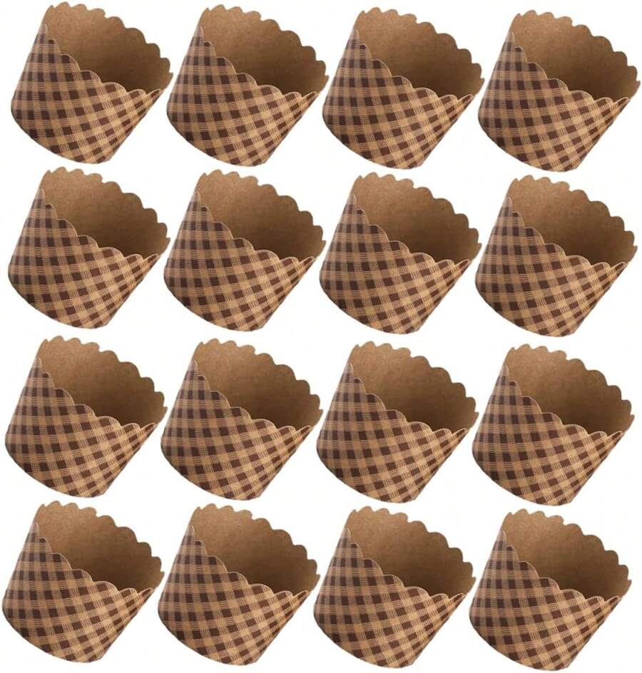 150Piezas Capacillos para Muffin y Pastel Resistentes Altas Perfectos para Fiestas y Celebraciones Tazas Desechables para Hornear Casa - 1 - Ver 1