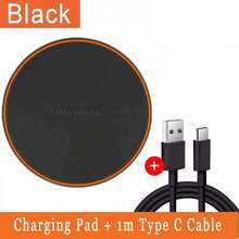 Cargador inalámbrico de 15W compatible con iPhone 16/15/14/13/12/11 Pro/XS/XR, base de carga inalámbrica de carga rápida por inducción - Negro - Ver 7