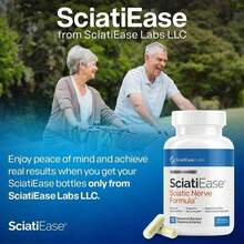 SciatiEase Sciatic Nerve Health Formula - AlphaPalm Pea, B Complex & 300mg Alpha Lipoic Acid |   USA Manufactured, GMP, Dairy Free - Pack Of 2 - View 5