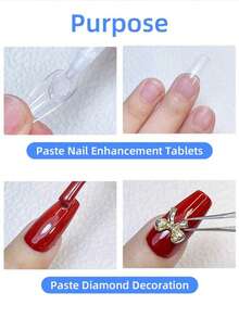 1/2/3/5pcs20g Super Strong Nail Glue For False Nails, Soft Nail Tips Gel Quick Drying,Suitable For Nail Art Beginners Adhesive GelSuitable For Plastic, Metal, Iron, Ceramic, Glass, Wood, 502 Glue Manual Glue High Temperature Resistant Footwear Maintenance Glue Multi-Purpose - Multicolor - View 2