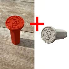 带有圣诞老人图案的北极邮戳邮票，3D 打印橡胶印章，可用于节日贺卡、信件、礼品包装和圣诞邮局风格装饰 - 彩色 - 查看 17