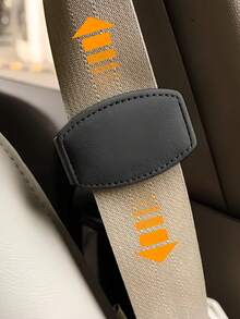 1pc Magnetic Seatbelt Adjuster - Soft Alcantara Fabric, Anti-Slip Design, Strong Magnet Attachment - Reduces Pressure, Enhances Comfort, Fits All Sedans, SUVs And Multiple Colors Available), A Stylish Automotive Accessory - Multicolor - View 7