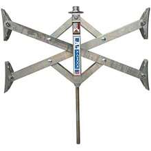 BAL 28014 X-Chock - Calza de Bloqueo de neumáticos - extendida (0149.1058), Plata(default) - Multicolor - Ver 2