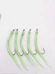 Eel Soft Bait Hook, Trolling, Lure Soft Bait Bionic Bait, Fish Hook Hose Eel Bait, Latex Tube, Eel Hook - Multicolor - View 4