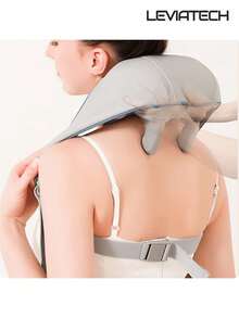 LEVIATECH 3D Kneading Neck & Shoulder Massager, Rechargeable, Office Essential, Mother's Day Gift, Relieve Neck Pain, Upgraded Massage Gun, Portable - Multicolor - View 7