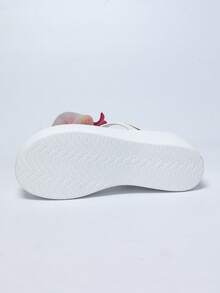 Women's Wedge Platform Preppy Bohemian Bow Casual Holiday Fashion Sandals - White - View 4