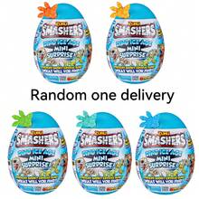 Smashers Dino Ice Age Sabre Tooth Tiger By ZURU Mini Surprise Egg With Many Surprises! - Slime, Dinosaur, Collectibles, Toys For Boys And Kids(Random Style)