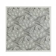 Thảm dập nổi tạo vân đất sét polymer - Dụng cụ in nổi tái sử dụng, linh hoạt, chống dính, thích hợp cho đồ gốm, sứ, thủ công mỹ nghệ DIY, làm đồ trang sức bằng đất sét. - Trong sáng - Xem 30