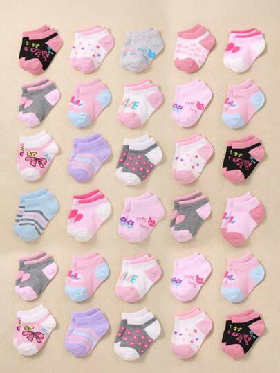 24/12/6 pares de calcetines para bebé, calcetines con patrón de bloques de color para niñas pequeñas, calcetines suaves, elásticos y cómodos para uso diario, de 0 a 36 meses, aptos para primavera/verano/otoño/invierno, calcetines para bebé, calcetines para niñas, calcetines para bebé, calcetines cortos, calcetines estampados, set de regalo para niñas, regalo de cumpleaños, regalo de Navidad