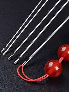 4/50/100pcs Rhinestone Flower Stamens, Suitable For Wedding Decoration, Valentine's Day Flowers, Mother's Day, Graduation Season, Back To School Season, Birthday Party And Other Floral Decorations - Multicolor - View 5