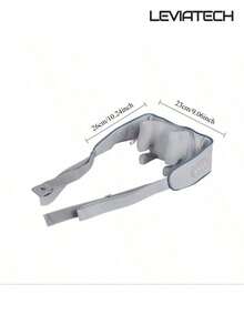 LEVIATECH 3D Kneading Neck & Shoulder Massager, Rechargeable, Office Essential, Mother's Day Gift, Relieve Neck Pain, Upgraded Massage Gun, Portable