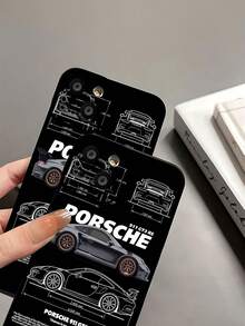 Funda mate con ilustración de diseño del  911 GT3 RS, compatible con fundas de , OPPO, Vivo, Redmi, ,  y Honor, así como con  17,  16 Pro Max,  15 Pro Max,  13 y  12. Fabricada en TPU, ofrece protección anticaídas. Ideal para regalar a familiares, amigos, seres queridos, novios o novias, y para Navidad.funda de ,  funda de  16, Navidad,  fundas de , funda de  15,  17 Pro Max, fundas para , funda de  16 Plus, regalos de Navidad, funda de  13, funda de teléfono de Navidad, funda de  16 Pro, funda de teléfono  15, funda de teléfono  13, funda de  15, rosa, funda de teléfono rosa, regalos, malvado, regalos para mujeres, funda de teléfono linda, regalos para hombres, teléfono negro Estuche, regalos para hombres - Negro - Ver 7