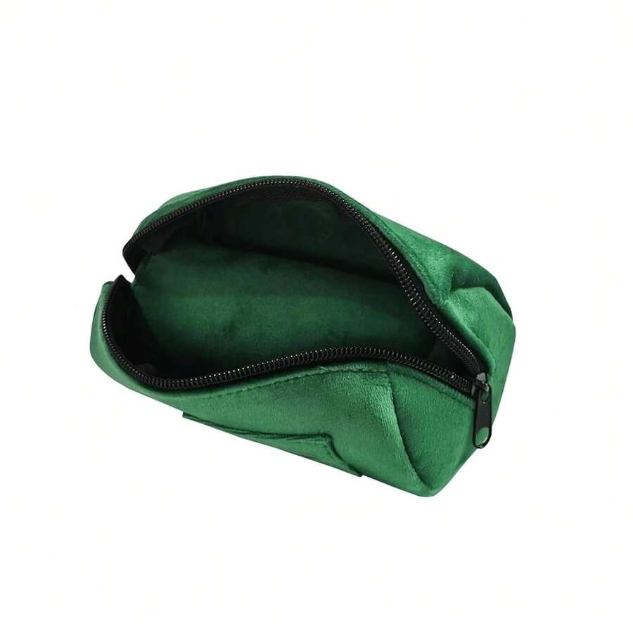 Velvet Bangle & Bracelet Organizers And Storage Small Jewelry Travel Organizer Roll, Compact Jewelry Case For Bangles, Bracelets, Watches(Green),Green - Green - 查看 1