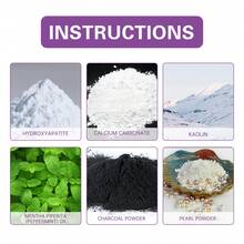 YILEST 紫色牙粉 100克 - 3天美白牙齿。成分：羟基磷灰石、活性炭粉、珍珠粉，薄荷清新，去除牙渍和泛黄，深层清洁，清新口气，牙膏粉，口腔护理。 - 紫色 - 查看 7