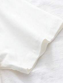 复古紫色葡萄图案五人团体男士T恤，街头嘻哈风格男士T恤 - 白色 - 查看 5