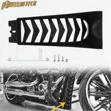 PowerMotor Motorcycle Gloss Black, przedni spoiler podbródkowy, dolna osłona chłodnicy do motocykla Harley Street Bob Breakout Fat Bob 2018-2023 2022 - one-size - Zobacz 2