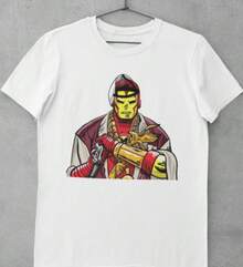 Camiseta de Ironman de Ghostface Killah - Blanco - Ver 2