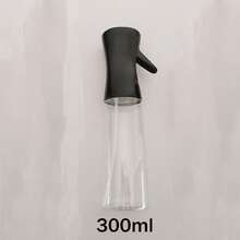 1个橄榄油喷雾瓶，PET材质，适合盛装各种液体，可用于户外烧烤、烤肉、低脂食品、沙拉、厨房、空气炸锅和露营，适合女孩使用，轻便易携，家用烧烤喷雾器，可重复灌装。