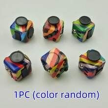 1pc Solid Color Finger Pressure Relief Dice, Used To Release Stress And Anxiety, Relieve Adult Pressure, Anti-Stress Finger Toy, Finger Toy, Adult Finger Toy, Finger Toy, Finger, Finger - Multicolor - View 21
