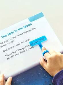 1 Set Of Reading Guide Rings, Highlighters And Focus Tools, Suitable For Students, Early Attention Deficit Readers, And As Magnifying Glass Reading Aids, Reading Disability Tools, Special Education School Supplies, And Essential Teacher Accessories - Multicolor - View 6