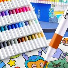 12/48/60/80 Colors Acrylic Marker Pens, Water-Based Art Markers For Students, Anime, Drawing, Coloring, Graffiti