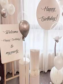 Giá trưng bày hình cột La Mã bằng giấy trắng trang nhã - Có thể gập lại, hình trụ, dùng trang trí tiệc cưới, sinh nhật và trưng bày cửa sổ cửa hàng bán lẻ, giá đựng đa năng cho cửa hàng hoa, đồ dùng ngày lễ, Halloween. - trắng - Xem 6