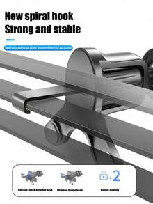 1pc Car Phone Holder, Air Vent Phone Mount, Universal Car Phone Holder For Dashboard And Air Vent - Black-b084 - View 11