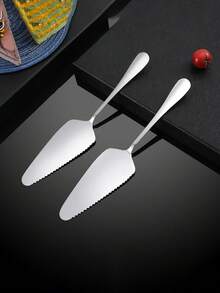 Stainless Steel Baking Cake Spatula, Cheese Knife, Kitchen Triangular Spatula, Cheese Knife, Baking Tools