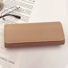 1pc Personalized Name GLASSES CASE Fashion Glasses Holder Eyeglass Faux Leather Carrying Pouch Custom Minimalist Eyeglasses Case Engraved Mother's Day Gifts For Mom Dad Him Her Men Women - Multicolor - View 25