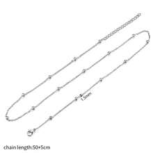 1pc Multi-Style 304 Stainless Steel Plated Base Chain Cuban Link Necklace DIY Jewelry Making Chain Necklace Can Be Worn As A Standalone Piece - DIY Chains In Various Styles - View 15