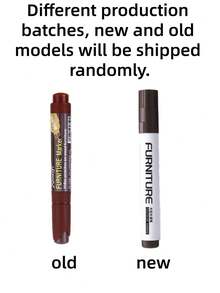 1pc Furniture Repair Marker Pen, Suitable For Wood Cabinet, Floor Repair And Filler Stick, Scratch Repair Kit, Repair Paint Pen, Composite Material Repair