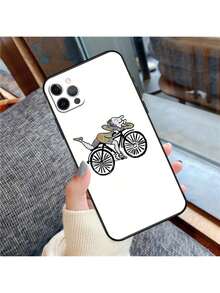 Funda de teléfono de bicicleta de Albert Hofmann compatible con 17 Pro Max 17Pro 17 Air, funda de silicona, compatible con funda  17 pro max, funda  17 pro, funda  17, funda  16, funda  16 pro max, funda  15 - OP544 - Ver 4
