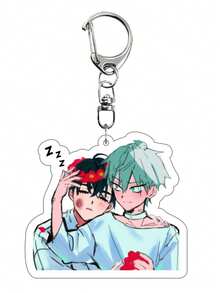 Figura de acrílico de llavero de escritorio de pie del personaje Ivan Till del escenario alienígena de anime, coleccionable, accesorio de cosplay, regalo de 6 cm de altura - Multicolor - Ver 14